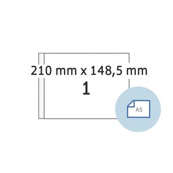 HERMA Etiketten op vellen A5, 8493, papier wit, 205x148,5 mm, 1.000 vel/1.000 etiketten 