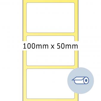 HERMA Rol etiketten thermotransfer, 4090, papier wit, 100x50mm, 2.000 etiketten/rol 