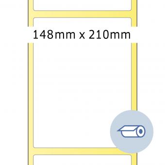HERMA Rol etiketten thermotransfer, 5019, papier wit, 148x210mm, 750 etiketten/rol 