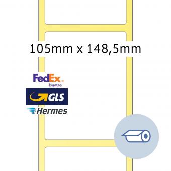 HERMA Thermotransfer etiketten,58007, papier wit, 105x148,5mm, 1.000 etik./rol/lev.eenheid 156 rol 